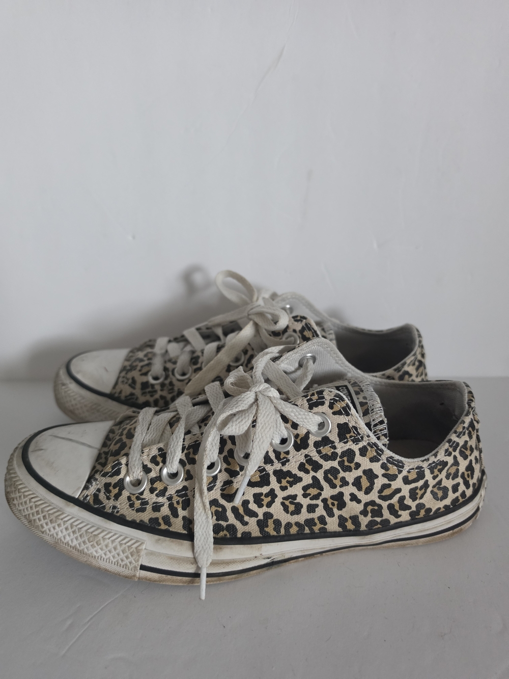 Converse Chuck Taylor All Star Leopard Print Sneakers - Women's 7 / Men's 5